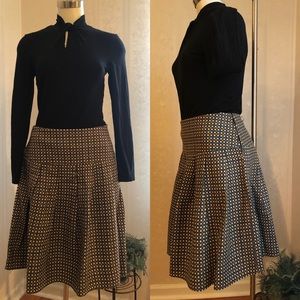 Lux Retro A-line Full Skirt